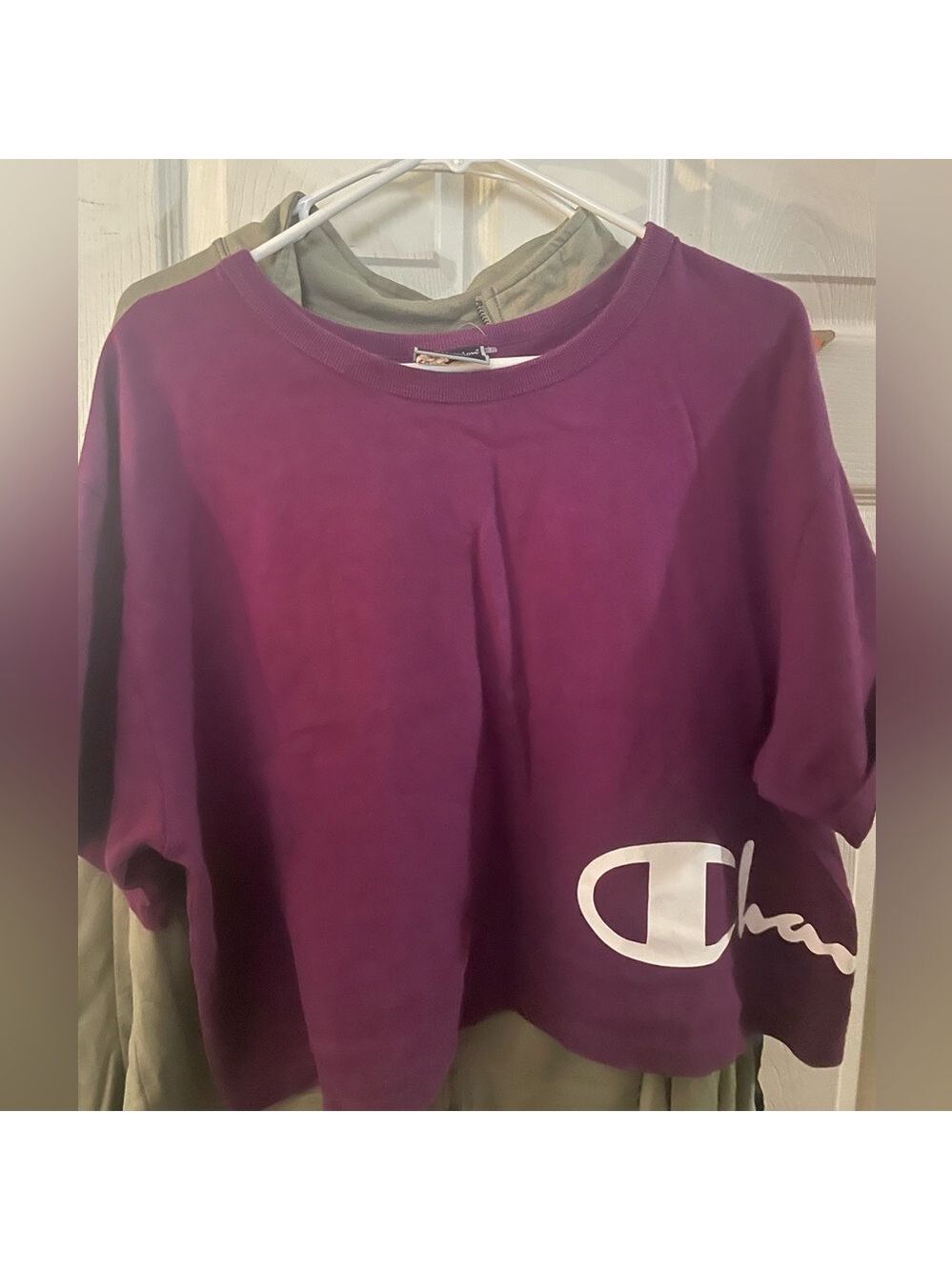 Champion Cropped Tshirt 2x